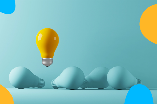 Ampoule qui sort du lot